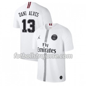 Paris Saint-Germain Matchtröjor Dani Alves 13 Jodan Vit Tredje Fotbollströja 2018-2019